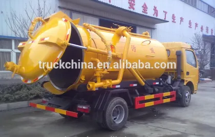 small sewage suction truck,Dongfeng sewage suction truck