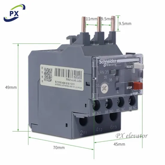 Elevator Door Parts: Electric Overload Relay LRN Series Contactor Switch