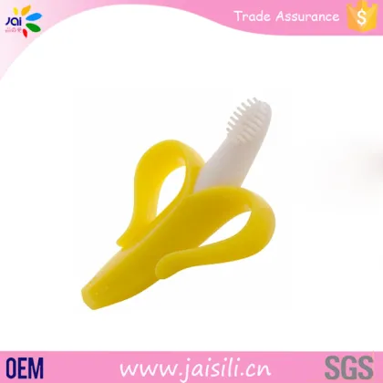 Baby Banana Toothbrush with Handles, 2 Count