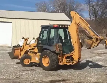USA-Made 1 Ton Used Backhoe Loader with Excavation for Sale