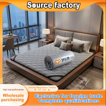 Durable Roll-Up Mattress with Compression Design