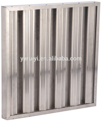 Aluminium and Stainless Steel grease filter