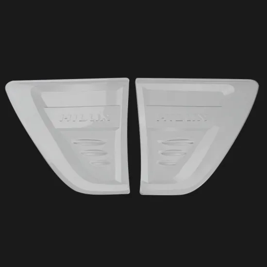 YCSUNZ Chrome Side Lamp Cover for Toyota Hilux Revo 2015-2022 - 4x4 Accessories