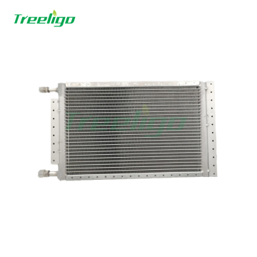 CNU508-304.8-25 Özelleştirilmiş klima evrensel kondenser paralel akış 508x305.8x25mm araba kondansatörü