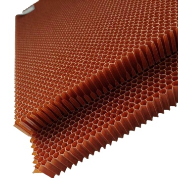 Hochtemperaturresistente 20-mm-Zellen 48 kg Nomex Waben-Aramid-Papierkern für Luft- und Raumfahrtanwendungen