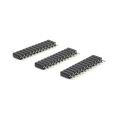 Conector de encabezado hembra mecanizado de 2.54 mm 112p