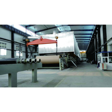 High speed corrugated fluting paper complete paper machine