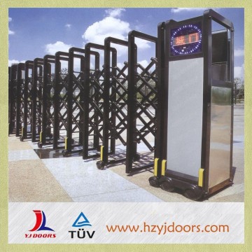 High quality driveway electric safety garden retractable gate