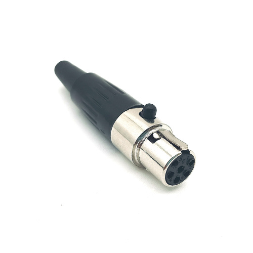 Mini XLR Female Socket Audio Microphone Solder Connector