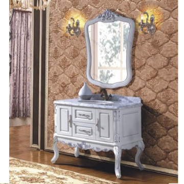 Oak Solid Wood Luxury Bathroom Furniture& Luxury Classical Bathroom Furniture