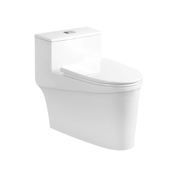 Luxury European Matt White Ceramic Toilet for Hotels