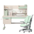 bureau pour enfants et chaise avec rangement