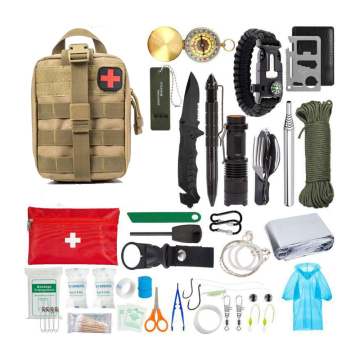 Factory Direct Outdoor Camping Equipment & Emergency Survival Set