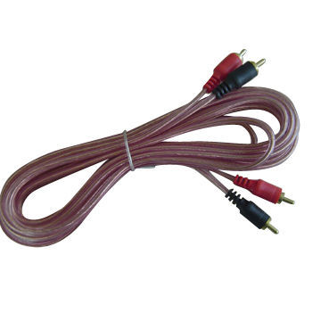 Весна RCA кабель с небольшой головой, высокая производительность, доступны в различных цветах