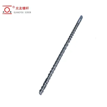 ISO Certified High Precision Chrome Plating Single Screw at Barrel
