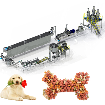 Dry Wet Pet Food Pellet Processing Extruder Machine for Dog Food