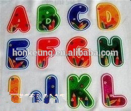 Factory iron on letters for clothing, iron on label printing