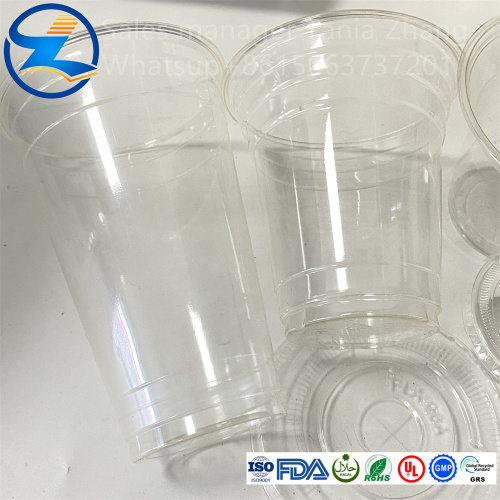 High Quality Transparent Plastic PLA Cold Drink Cup