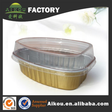 wholesale disposable heat resistant aluminum christmas cookie tin box