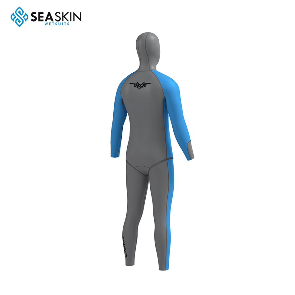 Seaskin 3mm neoprene tahan lama wetsuit untuk lelaki