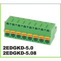 3.81mm Pitch Green Connector 2p-4p Pluggable Terminal Block