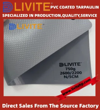 Livite 600GSM PVC Coated tent material