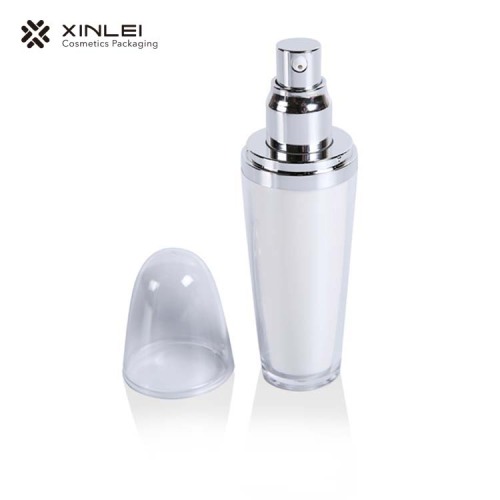 100ml white egg shaped custom latex bottle