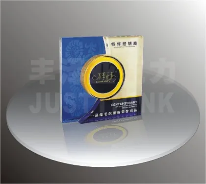 acrylic decorative table flag