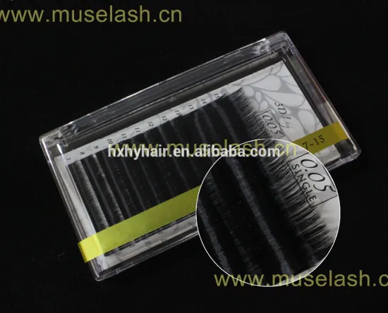 False eyelashes with eye lashes private label