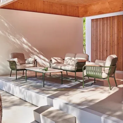 European Outdoor Sofa Sets - Waterproof Garden Furniture OEM/ODM Services