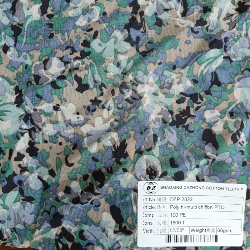 100 Polyester Chiffon