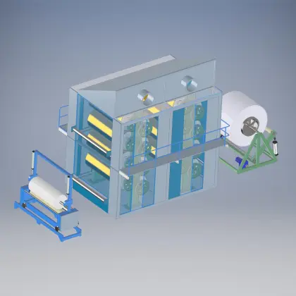 Bleaching and Dryer Packaging for Medical Gauze Finishing Machines