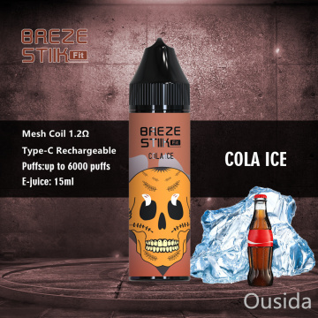 Breze Stiik 6000 Puffs Disposable Vapes