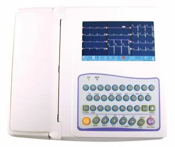 12 Channel Electrocardiograph Machine