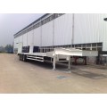 3 axles FUWA Brand flat bed semi trailers