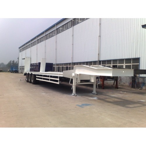 3 axles FUWA Brand flat bed semi trailers