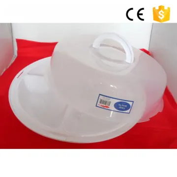 Cheap Square & Rectangular birthday cake saver factory price hot sale plastic cake slice box
