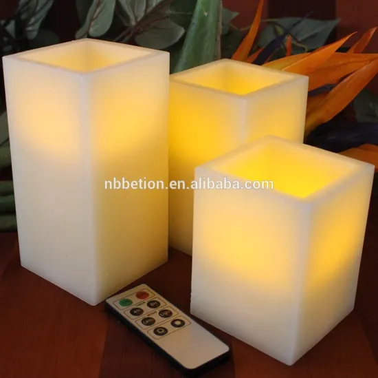 real wax led candles with remote control led candles with timer led paraffin wax candle lights led home candles