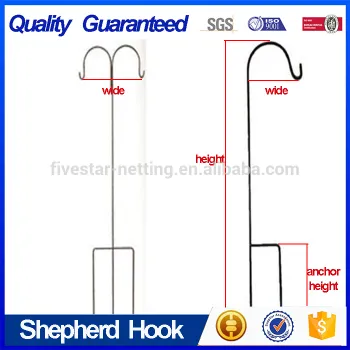 Wedding Decoration Shepherd Hooks with Different Colors