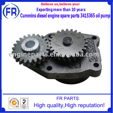 manufacture of diesel engine spare parts 3415365 oil pump