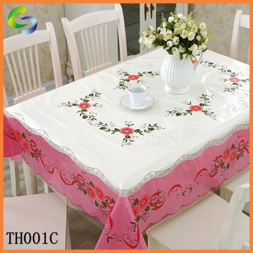 Shuangjie wedding pvc table cloth All in One Designs