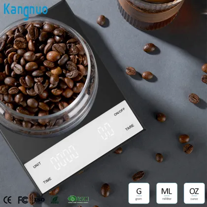 Timemore Black Mirror 2 Rechargeable Coffee Scale with Digital Display and Smart Interconnection