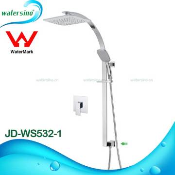 Sterling single-handle brass rain shower combination
