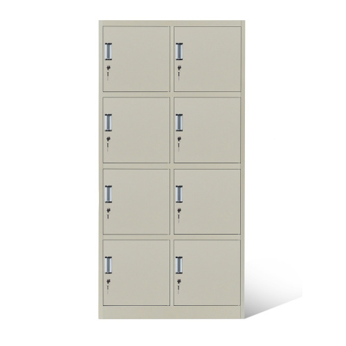 8 Door Standard Metal Locker 12" Wide