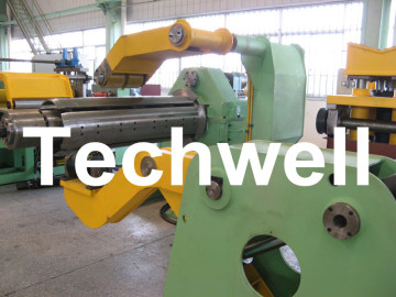 Steel Metal Slitting Machine Line With 0 - 80m/Min Speed And Electric Control System