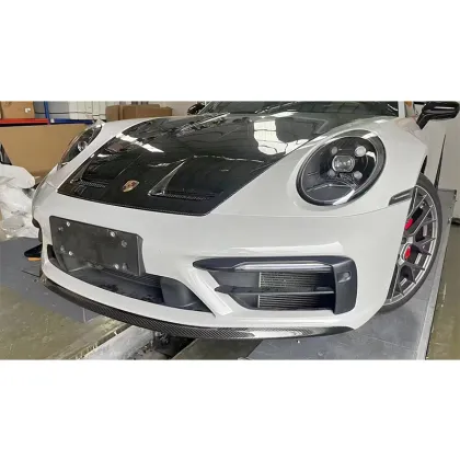Front Bumper Lip Bumper For Porsche 911 992 Carrera S