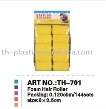 promotional easy use plastic hair roller