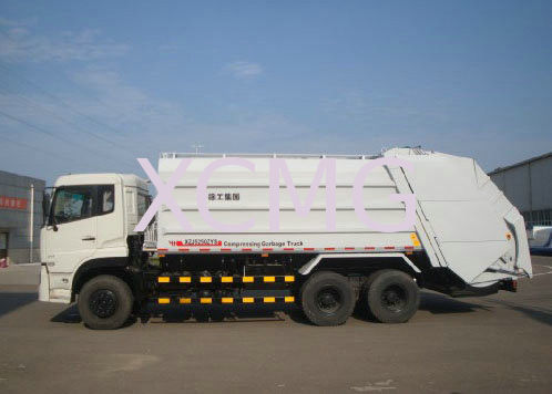 12m3 Detachable And Hydraulic Compress Rear Loader Garbage Truck, Xzj516izys For Collecting Refuse