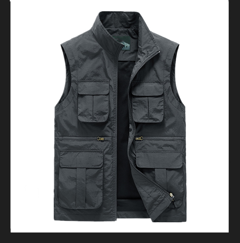 Custom Sleeves Vest Jacket Mens