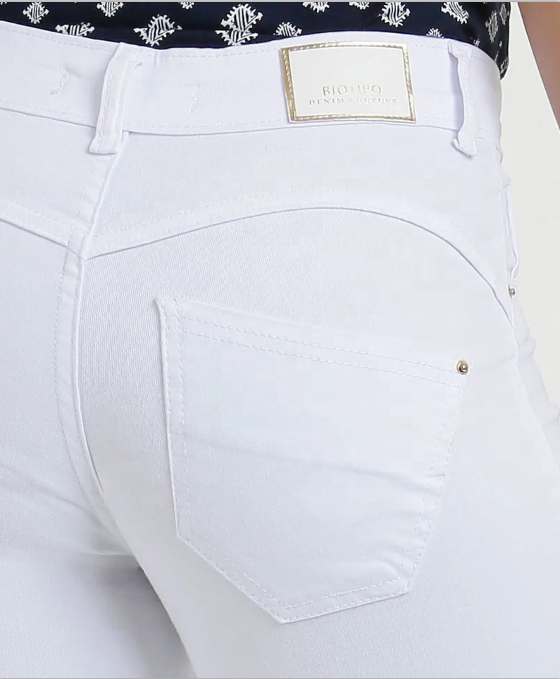 Pantalon évasé décontracté taille basse pour femme